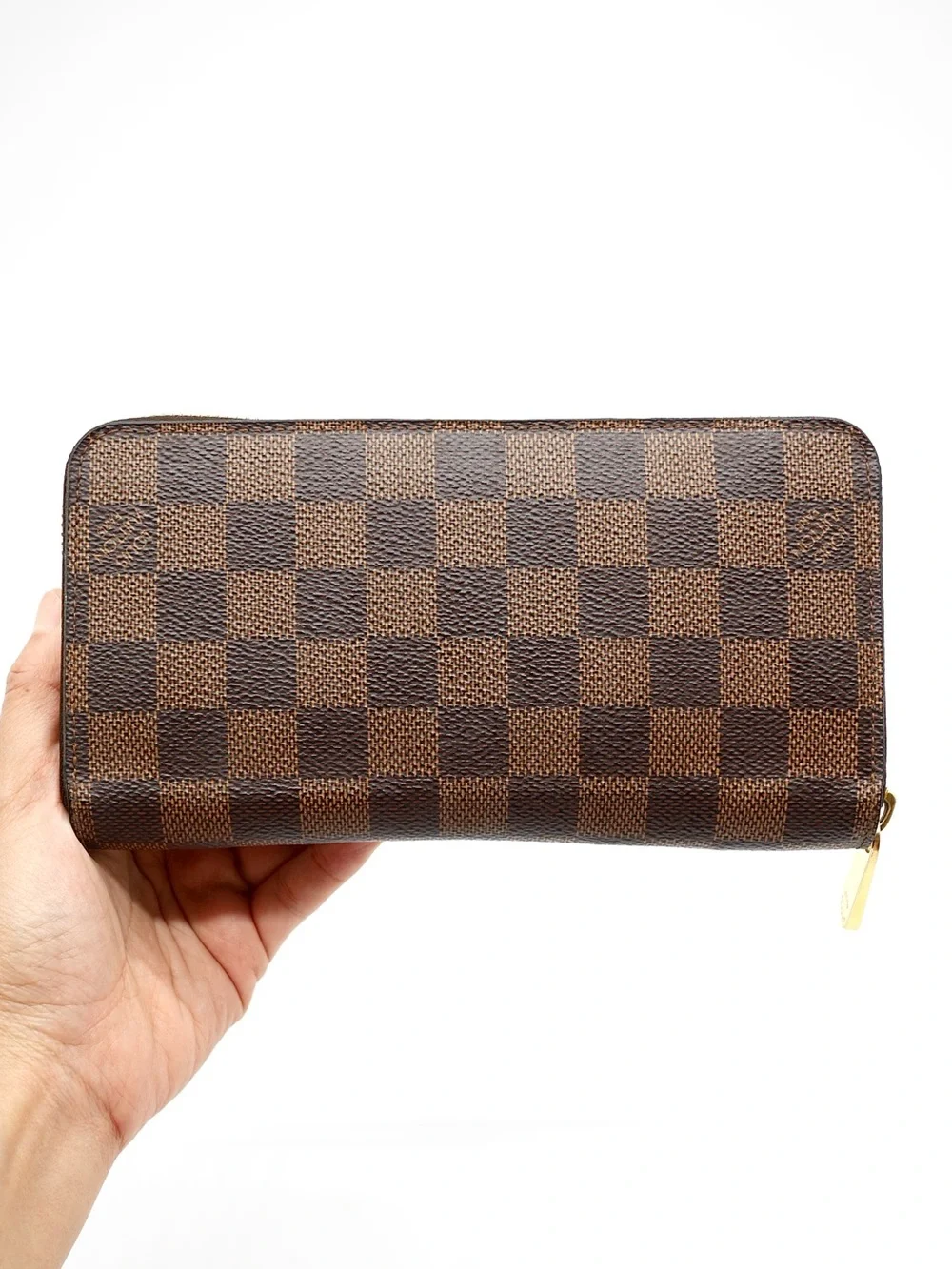 🍓LV Zippy Damier Ebene LM3189